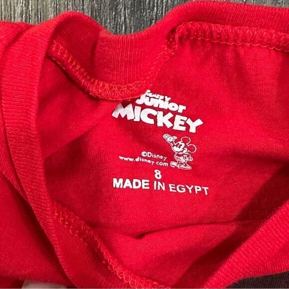 Mickey Mouse Pajamas PJ's boys size 8 Disney - Picture 2 of 5